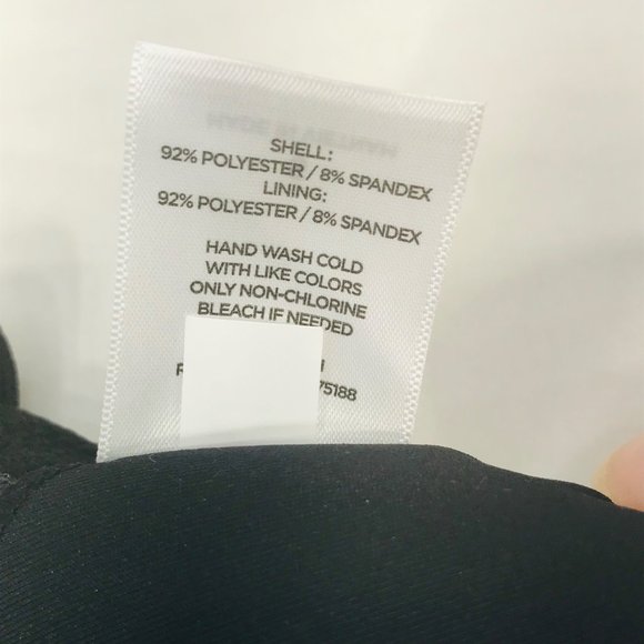 Shade And Shore Women's Size Small 4-6 Knot Front Crepe Texture Bikini Swim Top - Picture 7 of 16